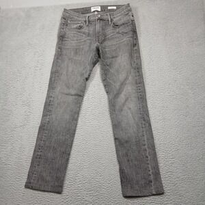 FRAME Denim Jeans Mens 32 Gray‎ L'Homme Badlands Stretch Made in USA LMH756